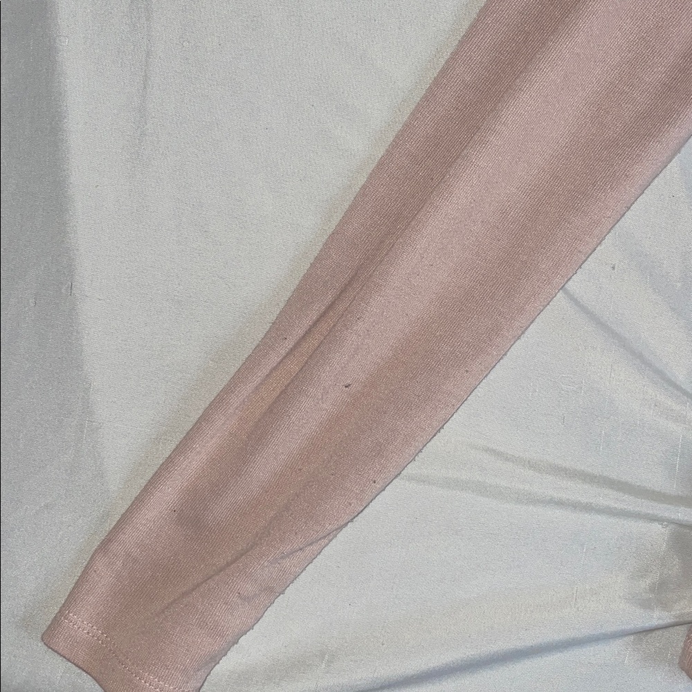 ♡ Axes Femme Pink Long Sleeve Top with Lace and Bow - Picture 4 of 6